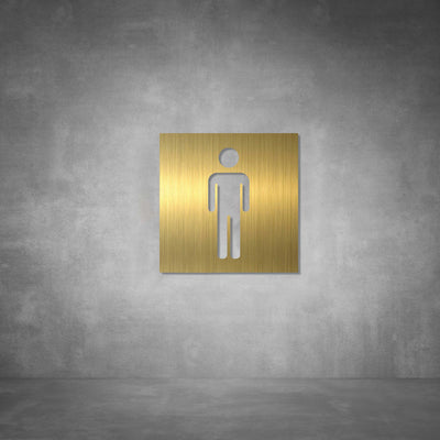 Toilet Male Sign | D03