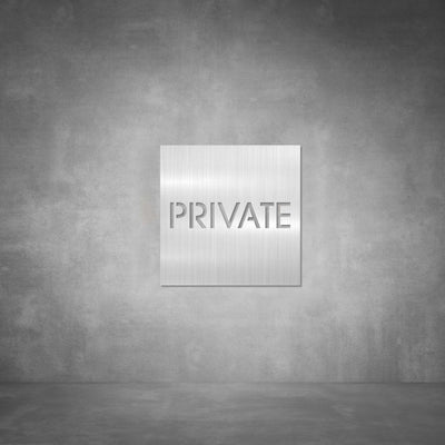 Private Sign