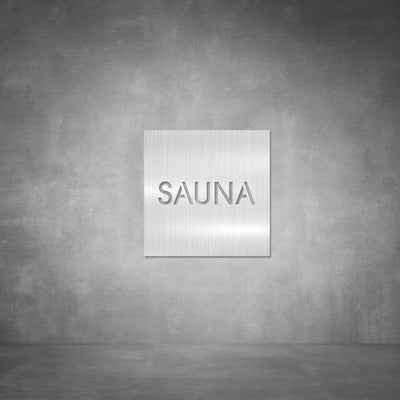 Sauna Sign