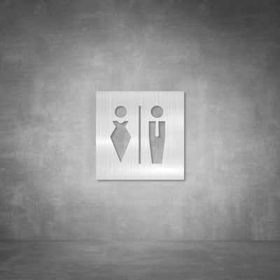 Toilet Male and Female Sign | D04