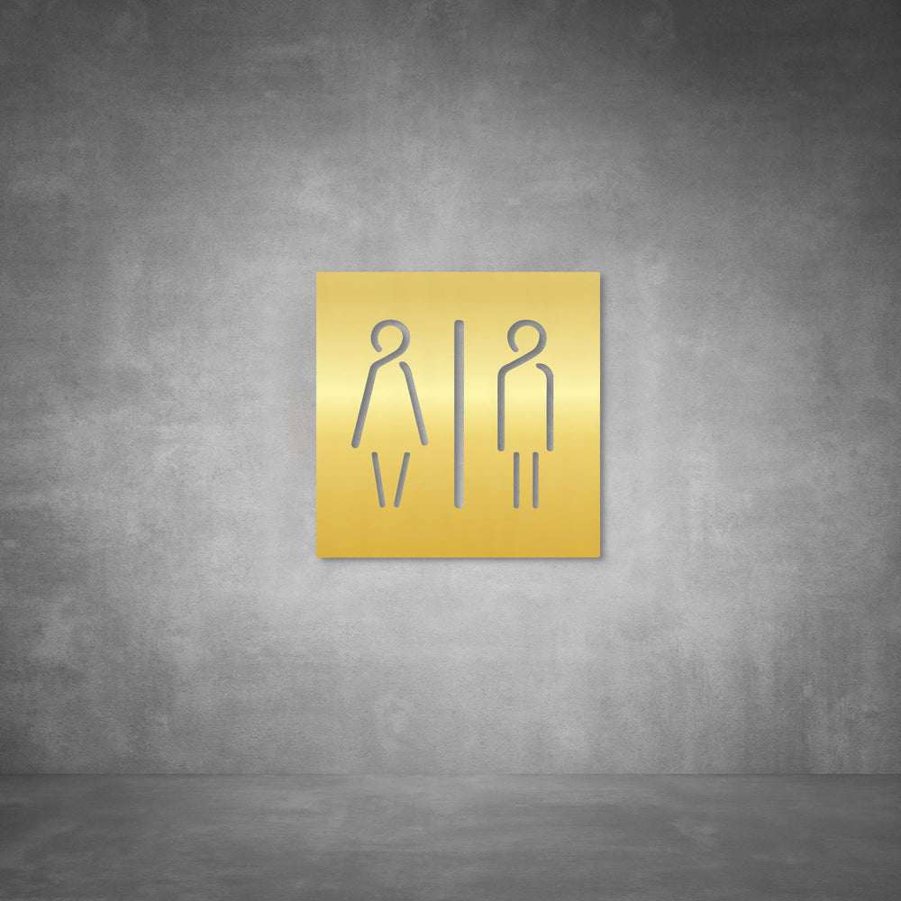 Toilet Male and Female Sign | D05