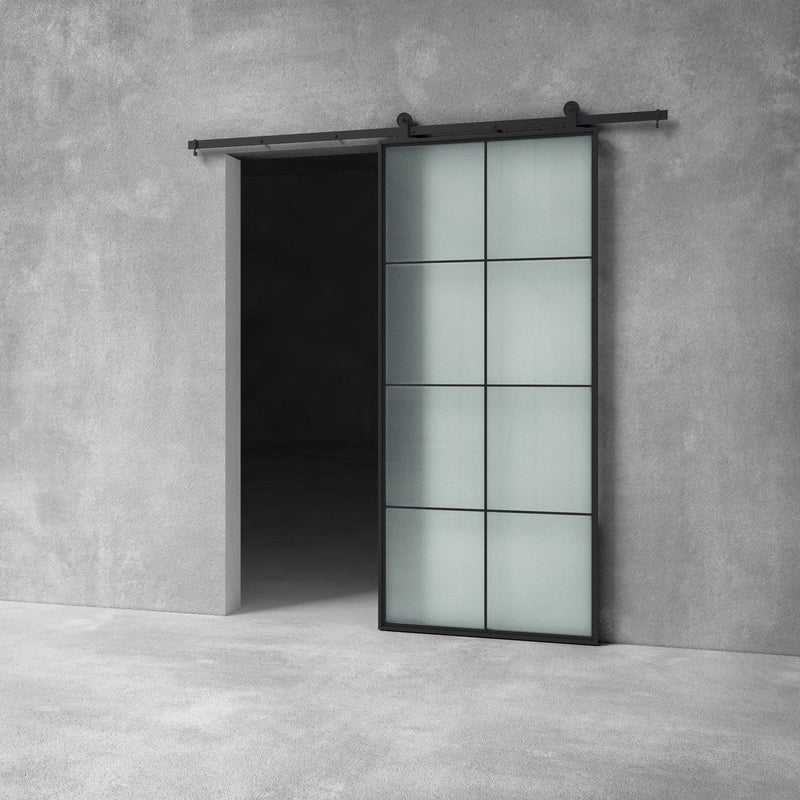 Glass Barn Door D04