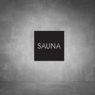 Sauna Sign