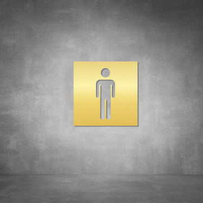 Toilet Male Sign | D03