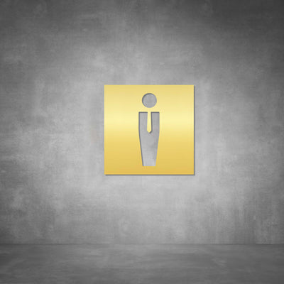 Toilet Male Sign | D04