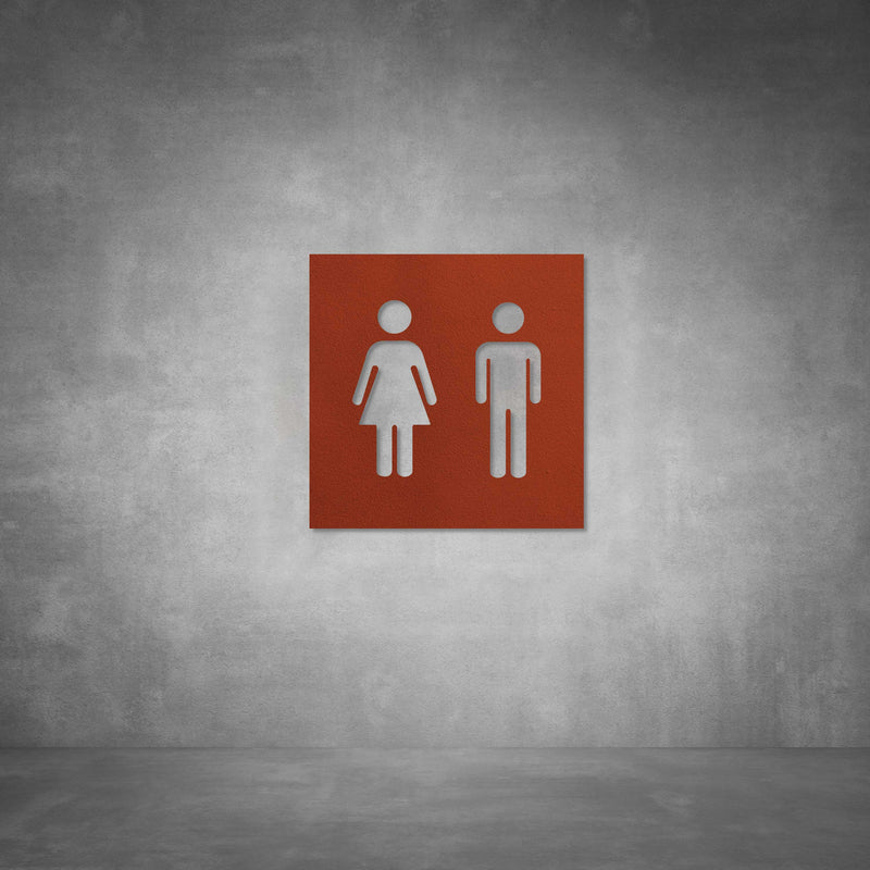 Unisex Toilet Sign | D03