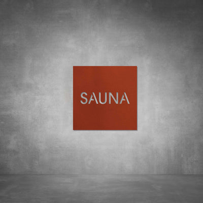 Sauna Sign